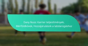 Dany Nuss: Karrier teljesítmények, Mérföldkövek, Hozzájárulások a labdarúgáshoz